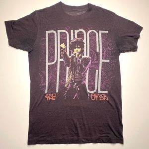 Original 1984 PRINCE & THE REVOLUTION Purple Rain Single Stitch T-shirt tee S/M